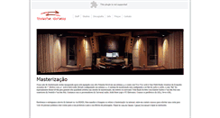 Desktop Screenshot of masterizacao.com.br